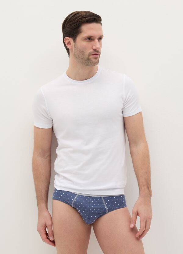 Ovs Slip in cotone stretch fantasia