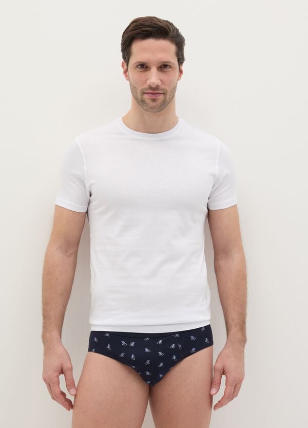 Ovs Slip in cotone stretch fantasia