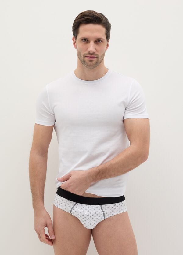 Ovs Slip in cotone stretch fantasia