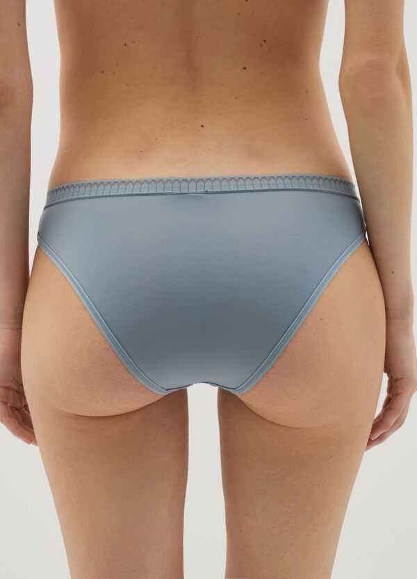 Ovs Slip In Microfibra Con Motivo Geometrico