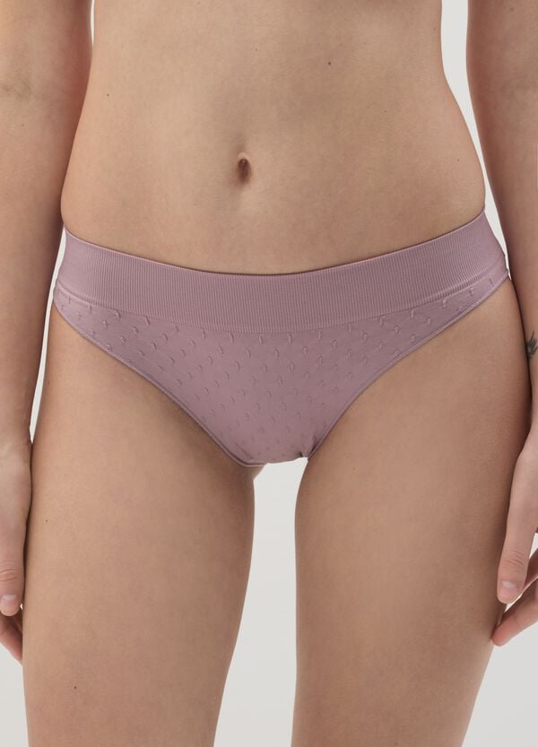 Ovs Slip In Microfibra Con Trama Dobby