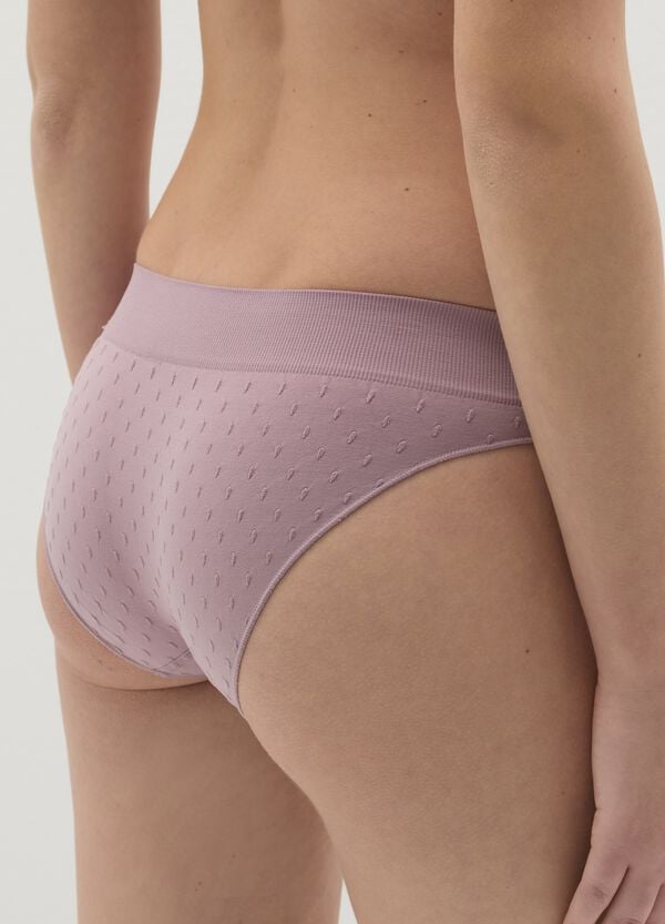 Ovs Slip In Microfibra Con Trama Dobby