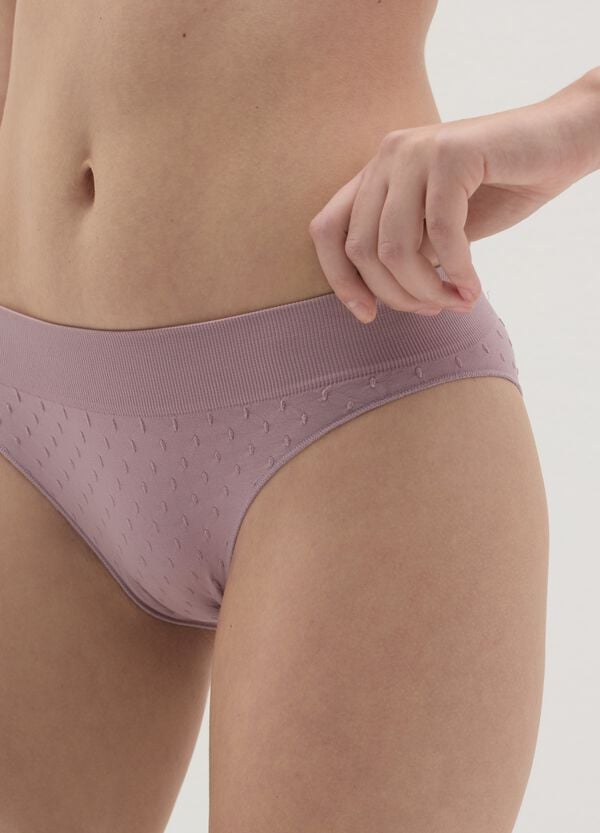 Ovs Slip In Microfibra Con Trama Dobby