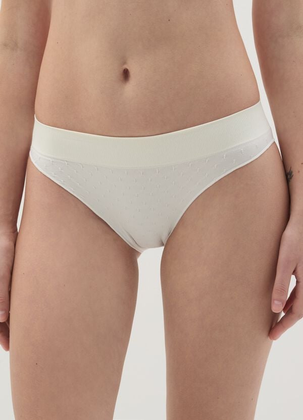 Ovs Slip in microfibra con trama dobby