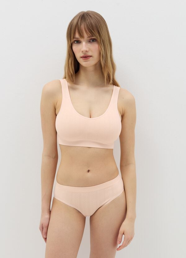 Ovs Slip pointelle in microfibra