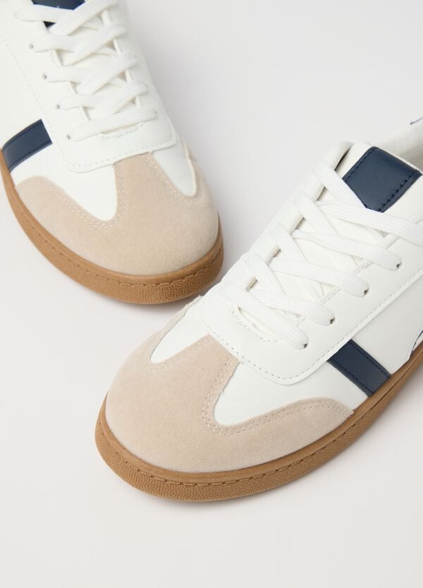 Ovs Sneakers Combinate Bianche E Blu