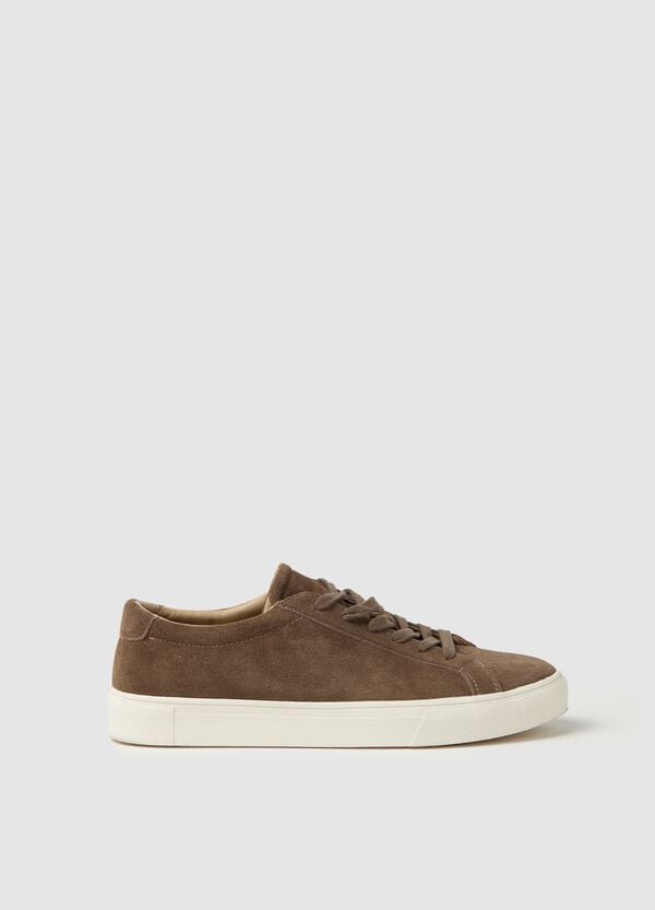 Ovs Sneakers in suede con lacci