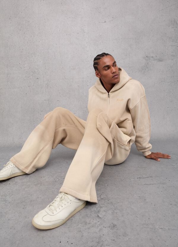 Ovs Sunfaded Cargo Sweatpants Vintage Sand