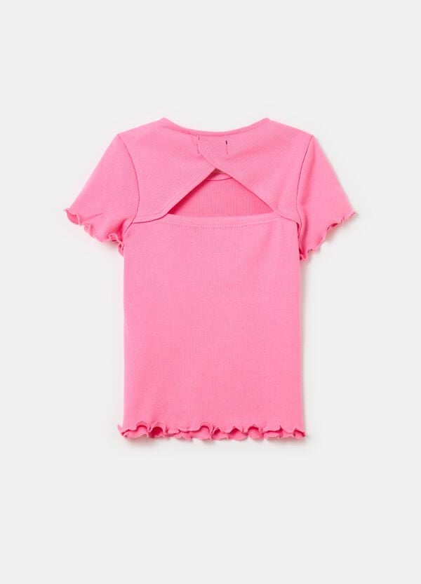 Ovs T-shirt A Costine Con Apertura