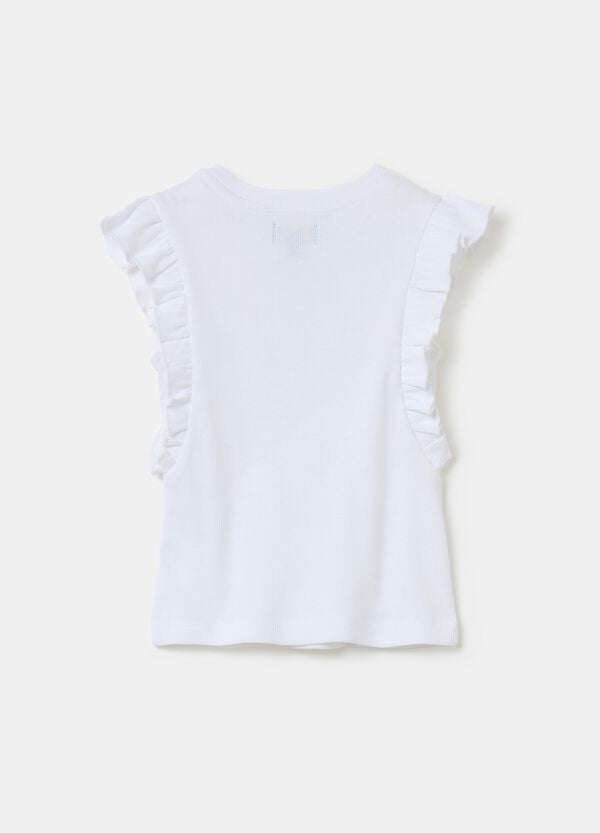 Ovs T-shirt A Costine Con Volant