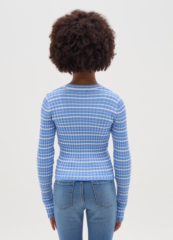 Ovs T-shirt A Costine In Fantasia A Righe