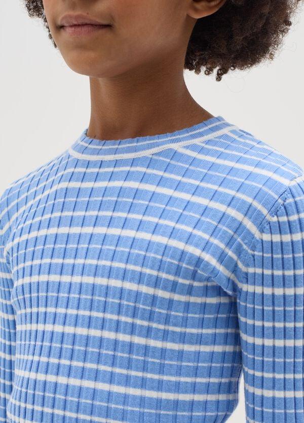 Ovs T-shirt A Costine In Fantasia A Righe
