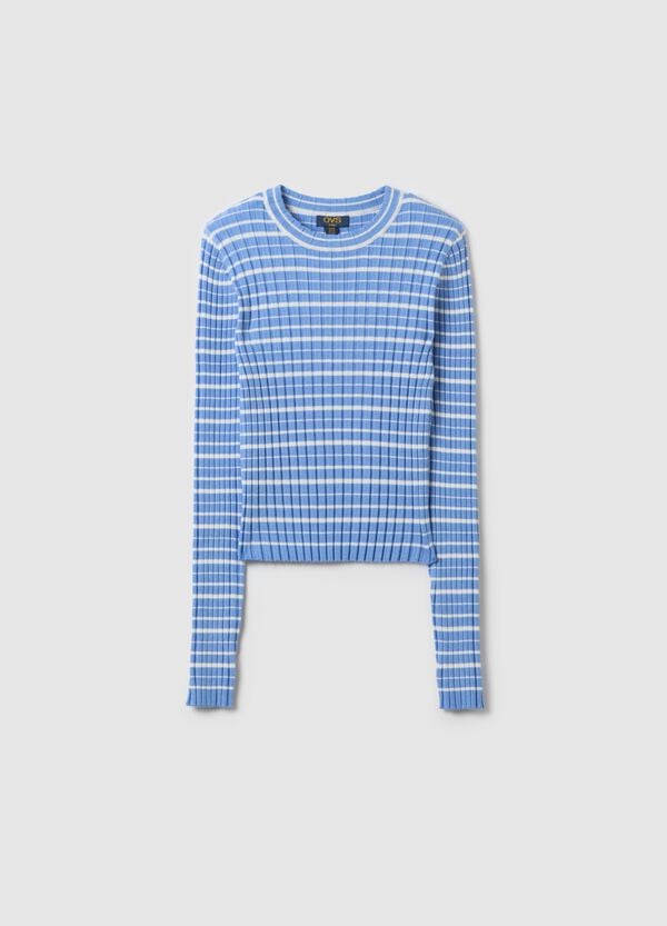Ovs T-shirt A Costine In Fantasia A Righe