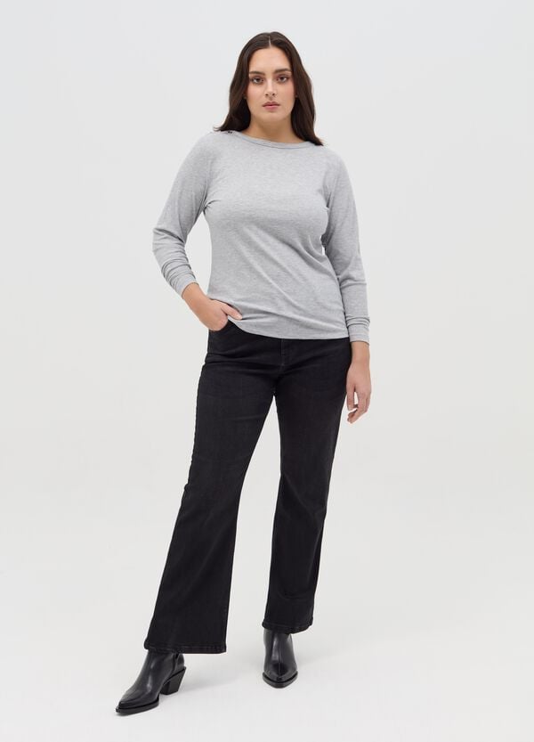 Ovs T-shirt A Costine In Lurex Curvy