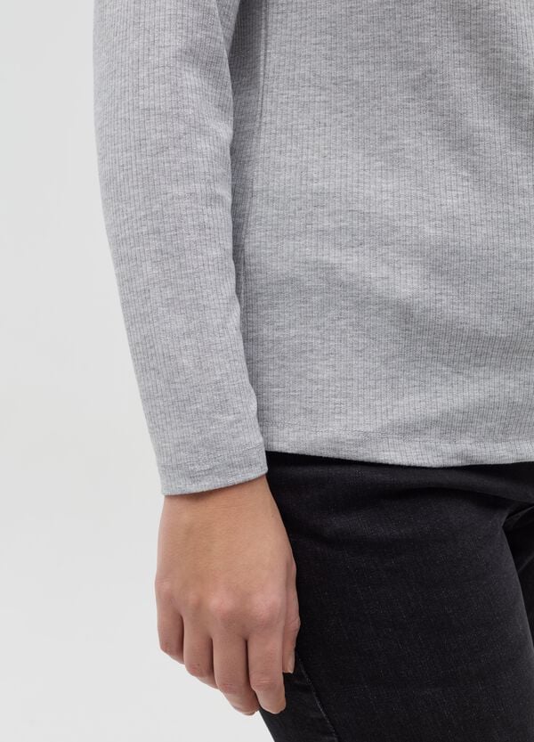 Ovs T-shirt A Costine In Lurex Curvy