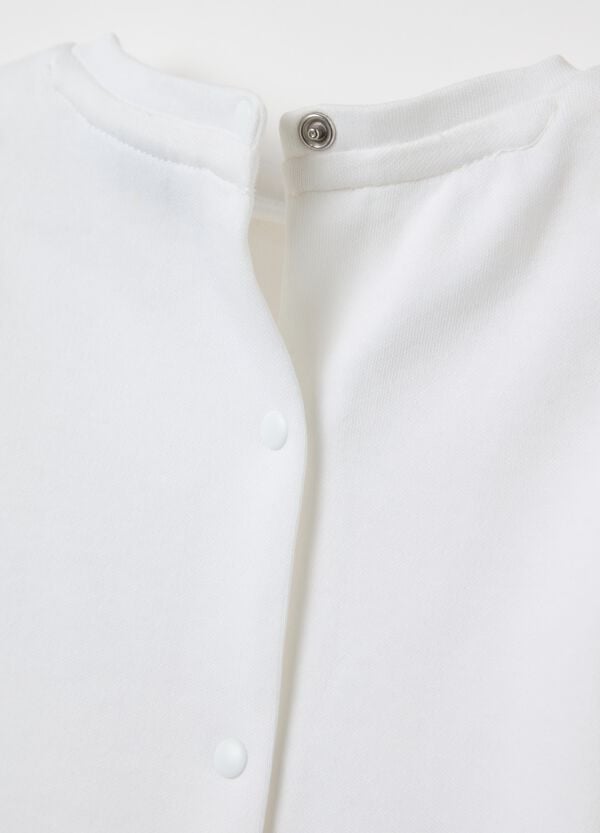 Ovs T-shirt A Maniche Lunghe Con Fiori Crochet