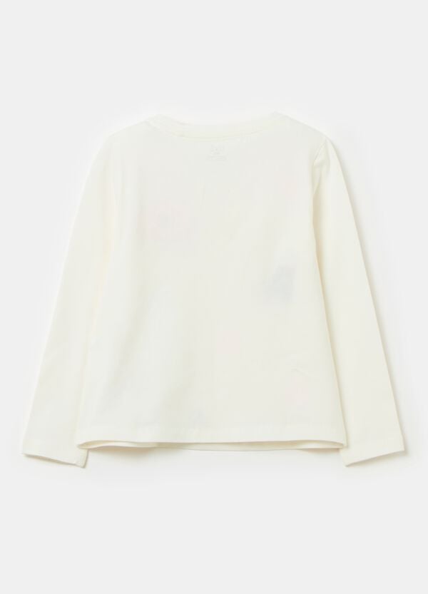 Ovs T-shirt A Maniche Lunghe Con Ricami