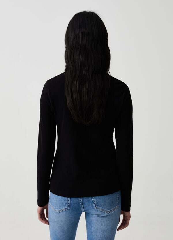 Ovs T-shirt A Maniche Lunghe Con Scollo A Polo