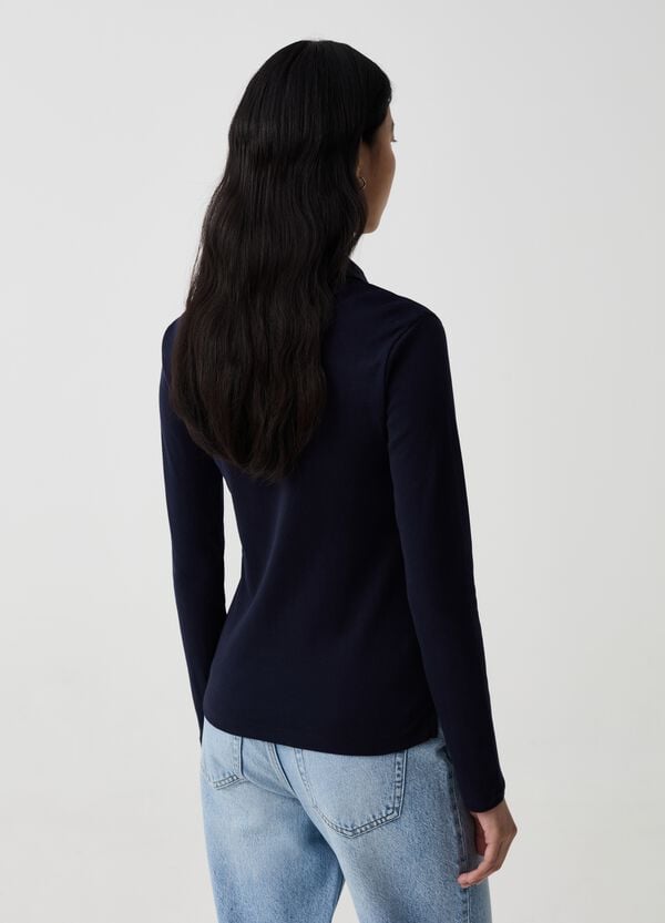 Ovs T-shirt A Maniche Lunghe Con Scollo A Polo