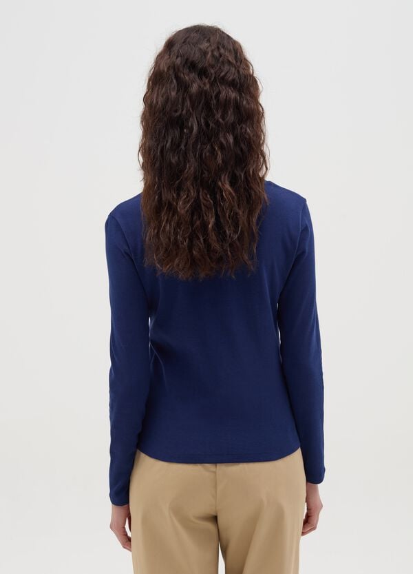 Ovs T-shirt A Maniche Lunghe Con Scollo Rotondo