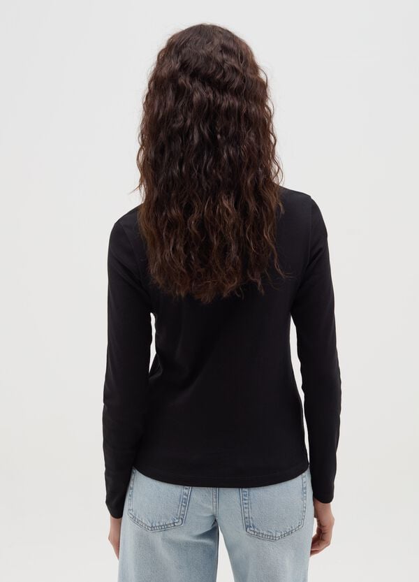 Ovs T-shirt A Maniche Lunghe Con Scollo Rotondo