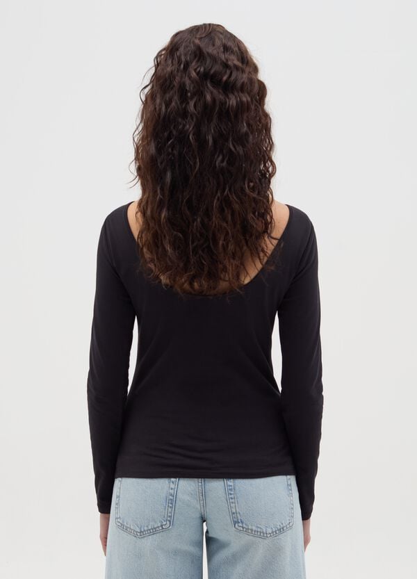 Ovs T-shirt A Maniche Lunghe Con Scollo Rotondo