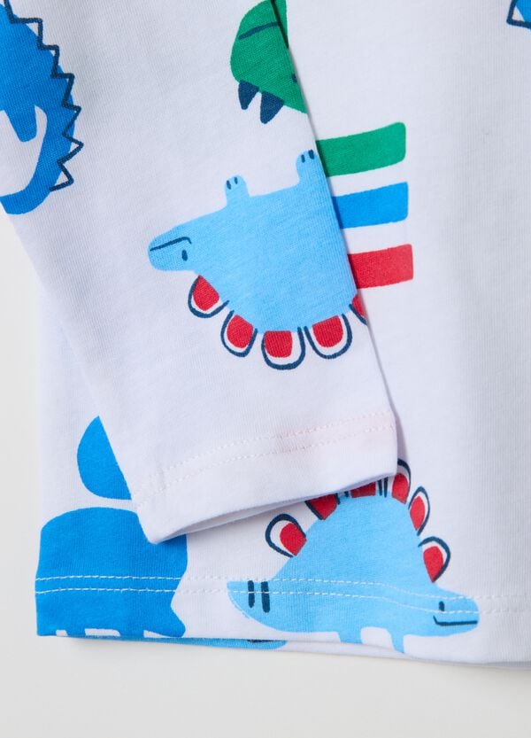 Ovs T-shirt A Maniche Lunghe Con Stampa All-over