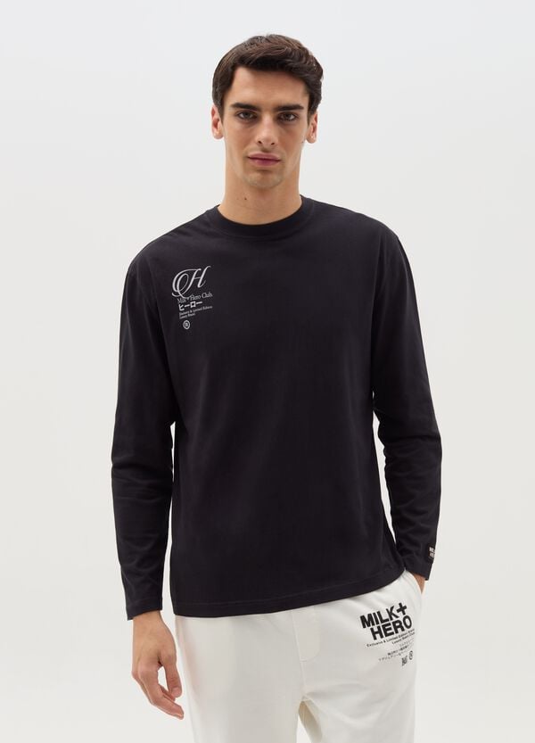 Ovs T-shirt A Maniche Lunghe Con Stampa