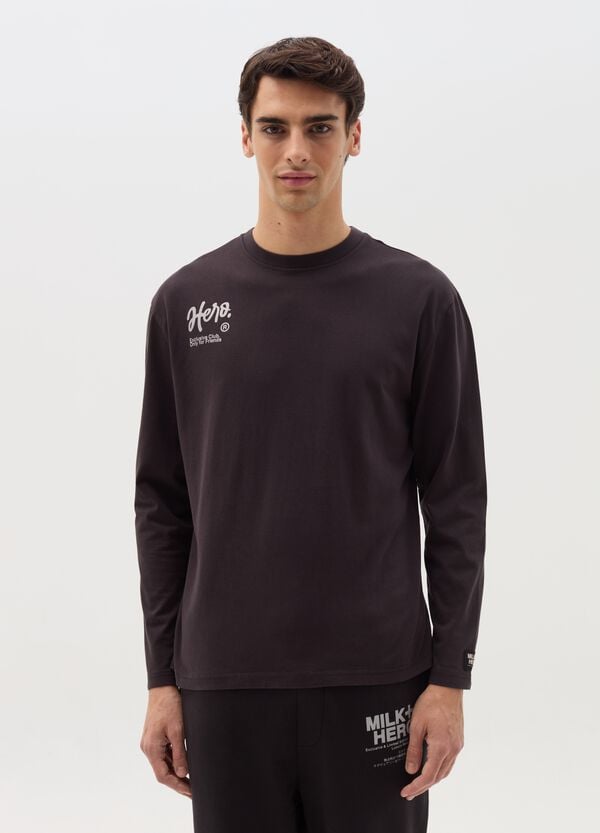 Ovs T-shirt A Maniche Lunghe Con Stampa