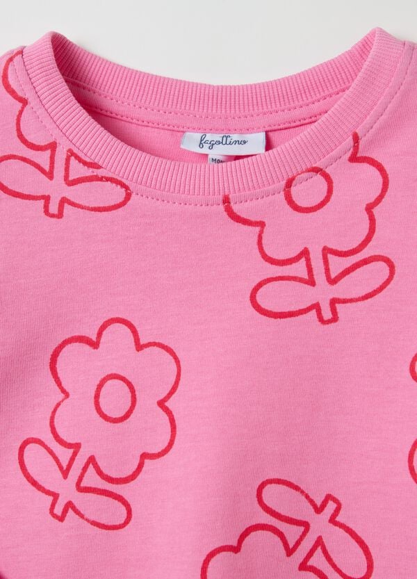 Ovs T-shirt A Maniche Lunghe Con Stampa