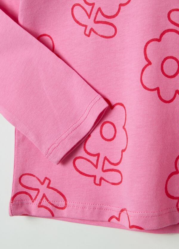 Ovs T-shirt A Maniche Lunghe Con Stampa