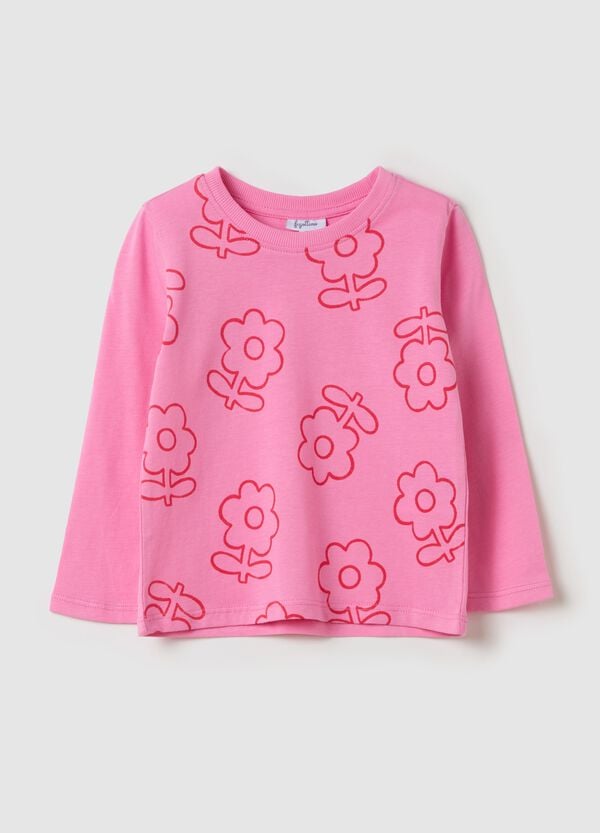 Ovs T-shirt a maniche lunghe con stampa