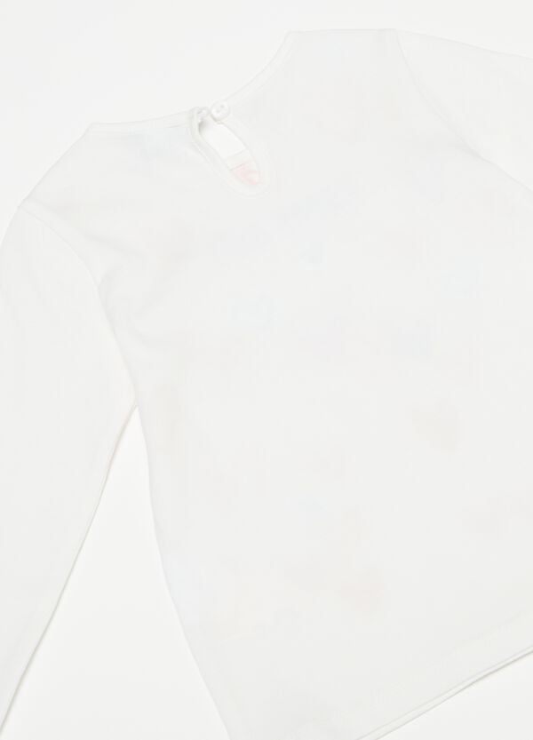 Ovs T-shirt A Maniche Lunghe Con Stampa