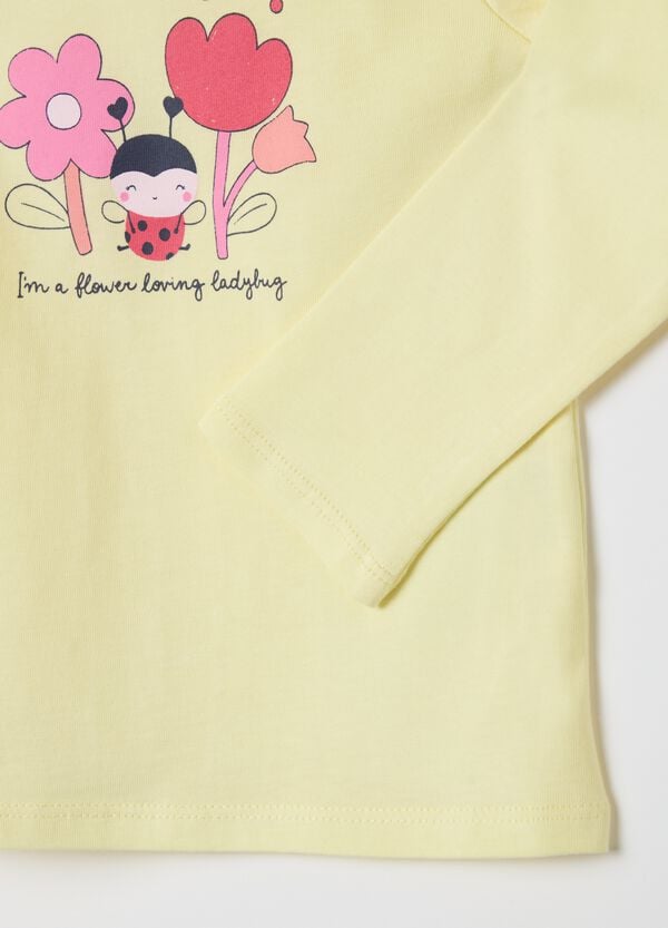 Ovs T-shirt A Maniche Lunghe Con Stampa