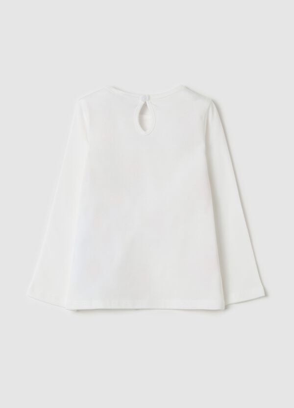 Ovs T-shirt A Maniche Lunghe Con Stampa