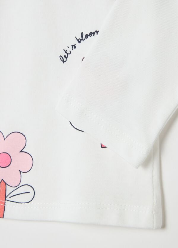 Ovs T-shirt A Maniche Lunghe Con Stampa