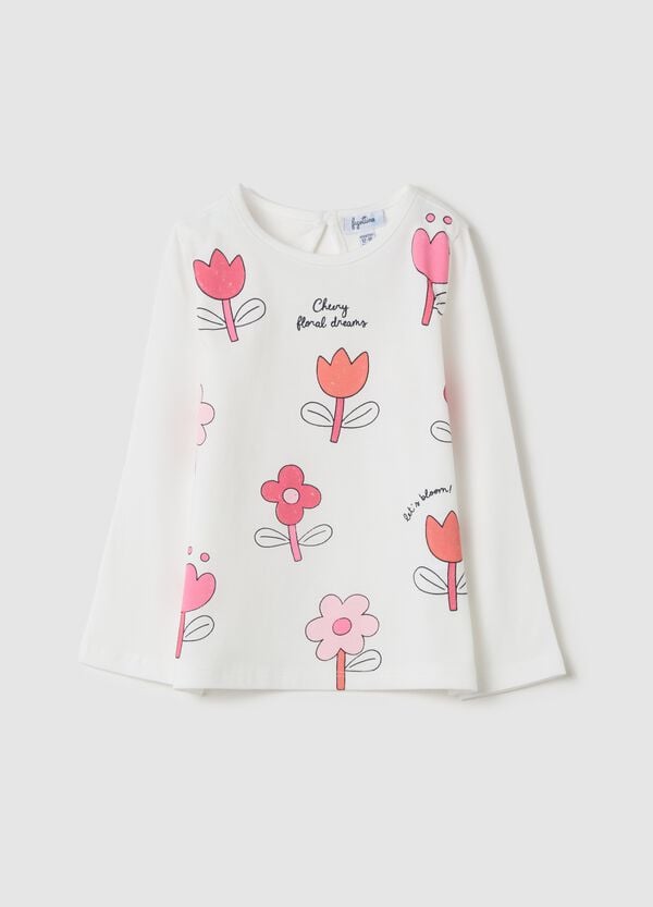 Ovs T-shirt a maniche lunghe con stampa