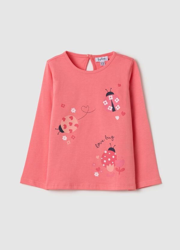 Ovs T-shirt a maniche lunghe con stampa
