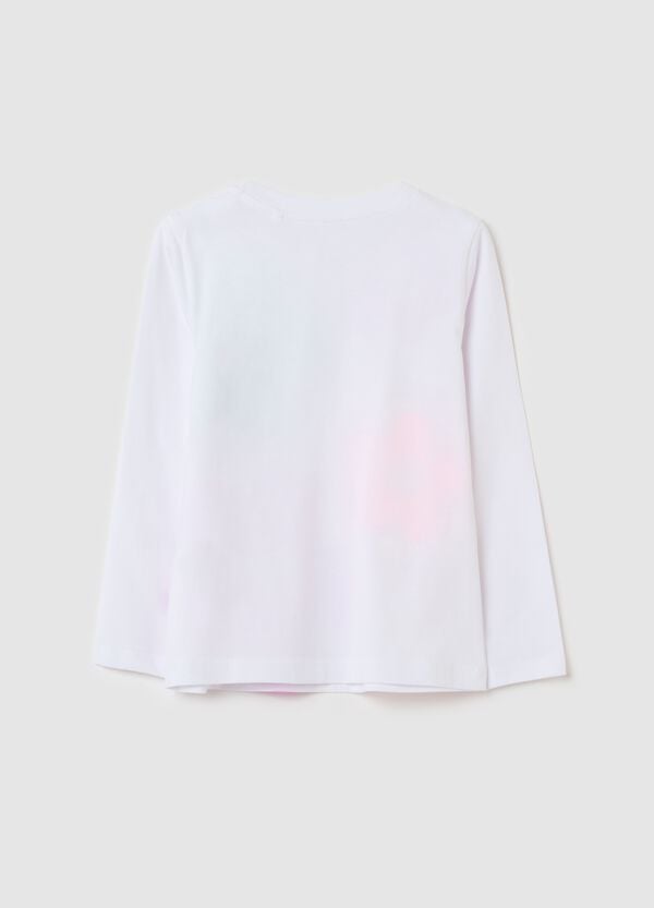 Ovs T-shirt A Maniche Lunghe Con Stampa