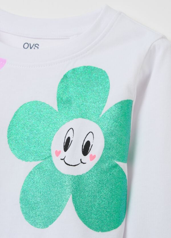Ovs T-shirt A Maniche Lunghe Con Stampa