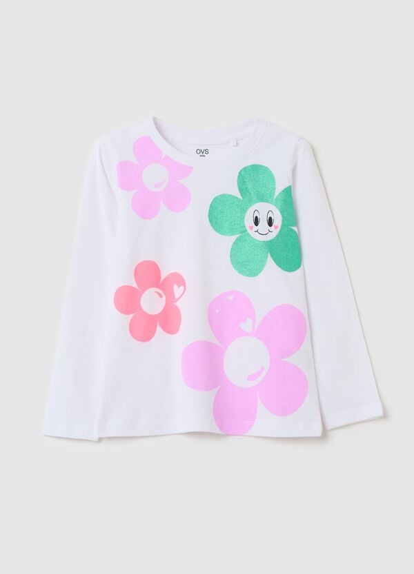 Ovs T-shirt a maniche lunghe con stampa