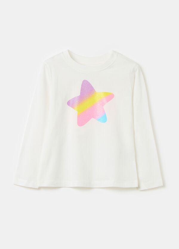 Ovs T-shirt a maniche lunghe con stampa