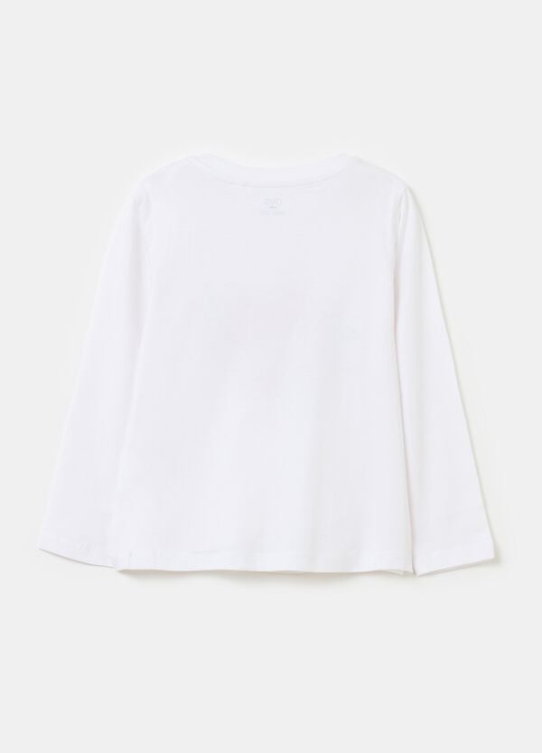 Ovs T-shirt A Maniche Lunghe Con Stampa