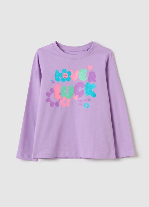 Ovs T-shirt a maniche lunghe con stampa