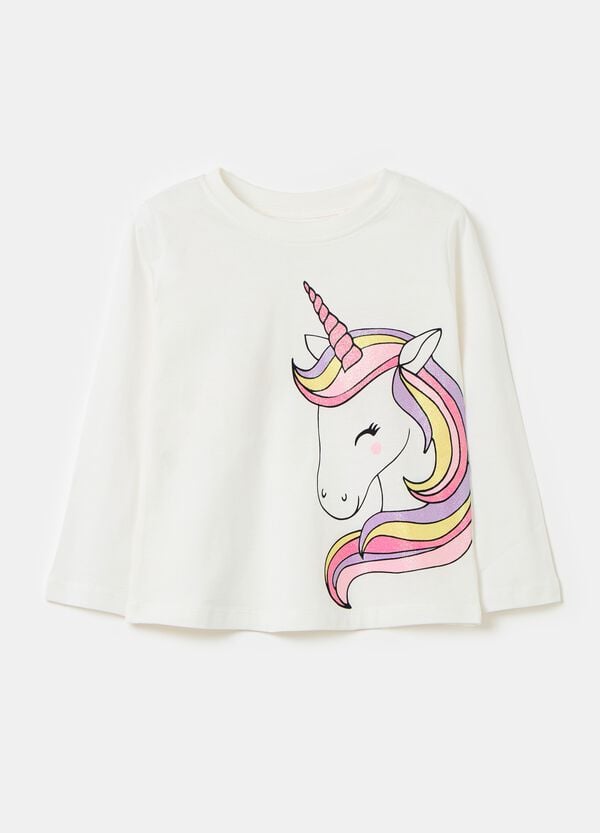 Ovs T-shirt a maniche lunghe con stampa