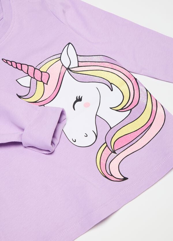 Ovs T-shirt A Maniche Lunghe Con Stampa