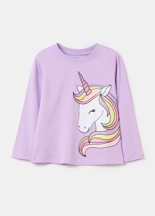 Ovs T-shirt a maniche lunghe con stampa