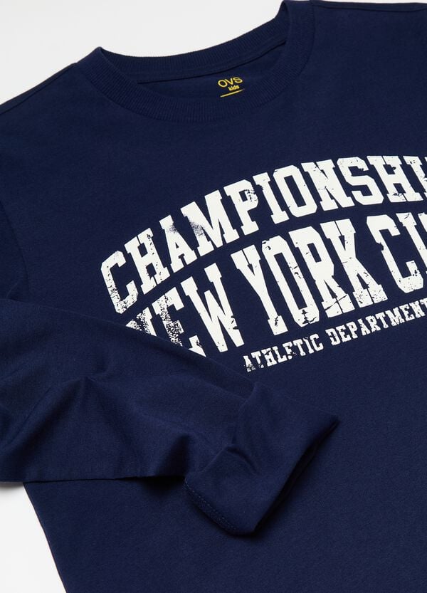 Ovs T-shirt A Maniche Lunghe Con Stampa