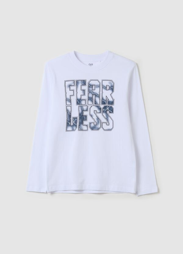Ovs T-shirt A Maniche Lunghe Con Stampa
