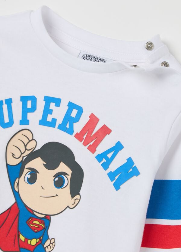 Ovs T-shirt A Maniche Lunghe Con Stampa Superman